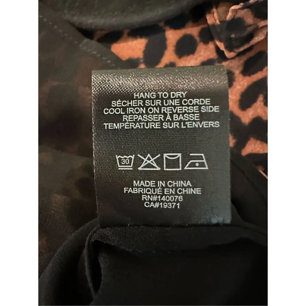Generation Love Noa Blouse in Speckled Leopard Size S - Picture 6 of 6